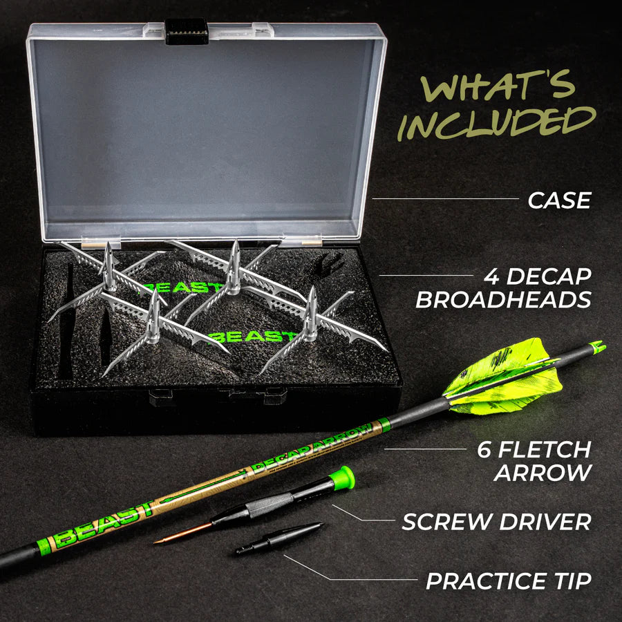BEAST Turkey Decapper Broadhead System