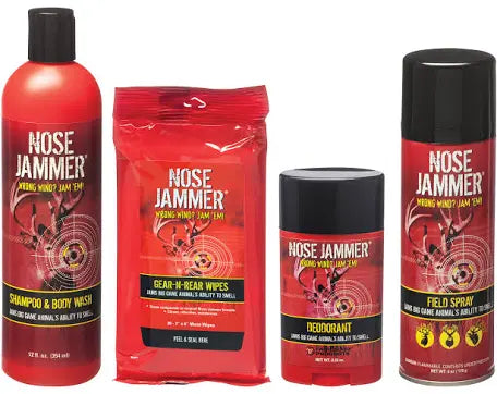 Nose Jammer Scent Control 4 Pack Combo Kit