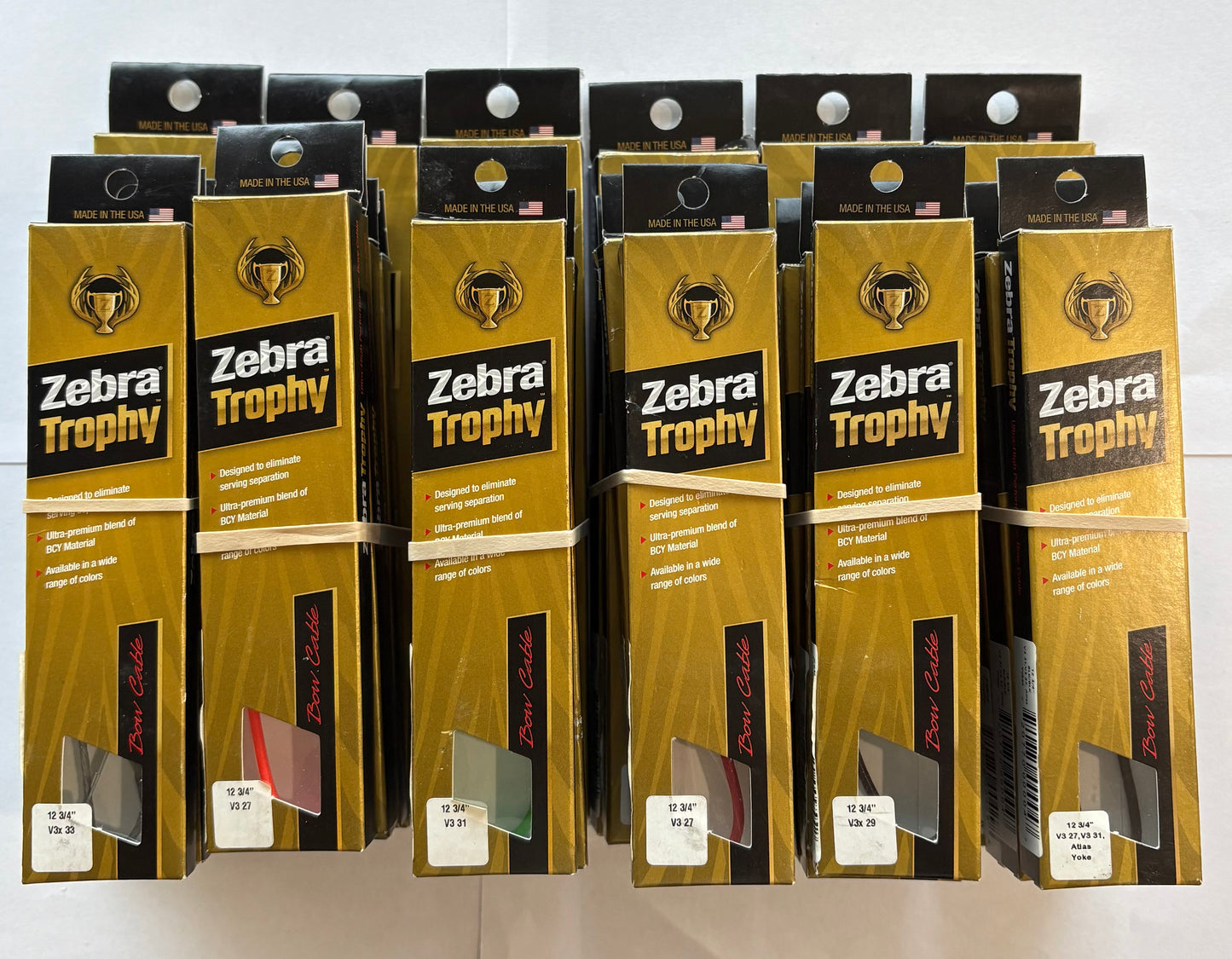 Zebra Bowstrings Deadstock Sale