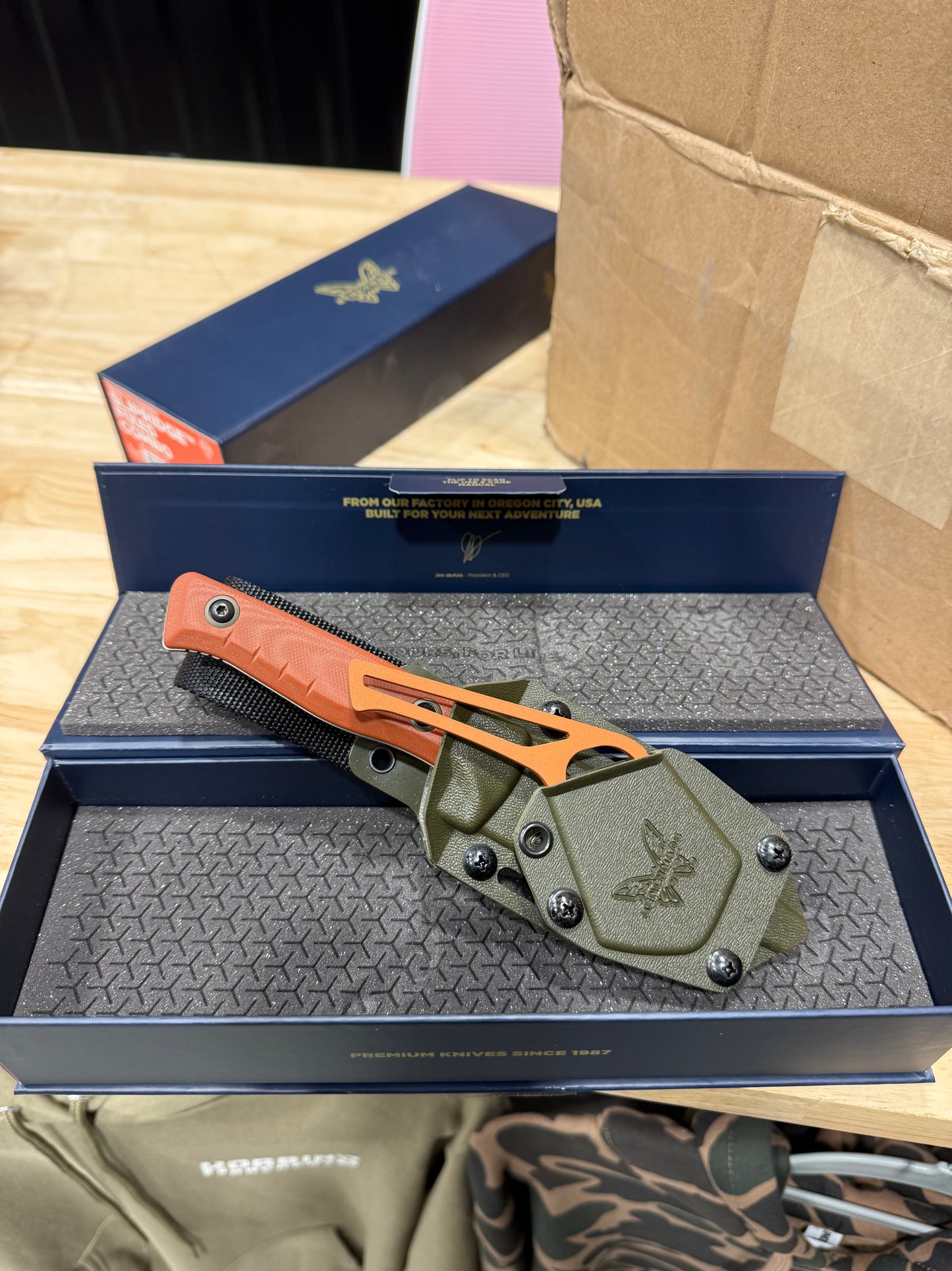 Benchmade Slipridge Fixed Combo