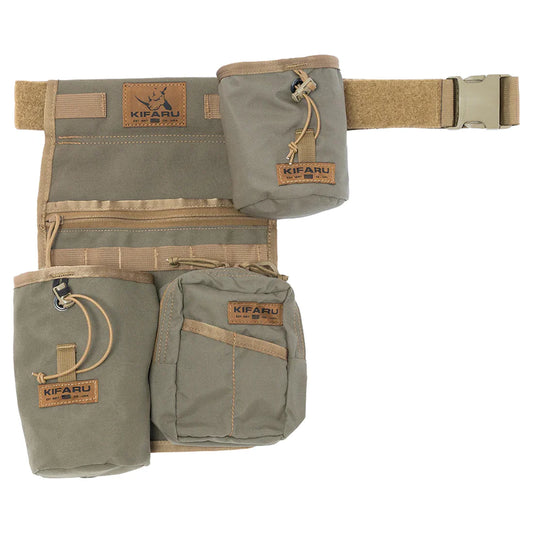 Kifaru Field Quiver Deluxe w/ small belt in Ranger Green