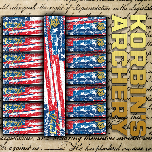 Limited Edition Korbin's 1776 Arrow Wraps