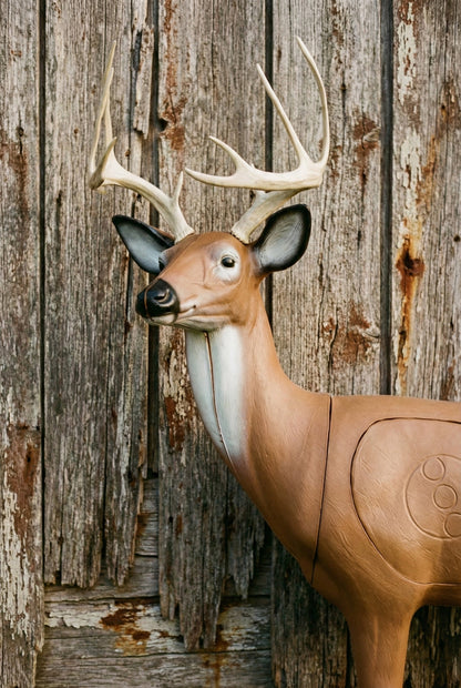 Real Wild 3D Alert Replaceable Vital Deer Buck Archery Target with EZ Pull Foam