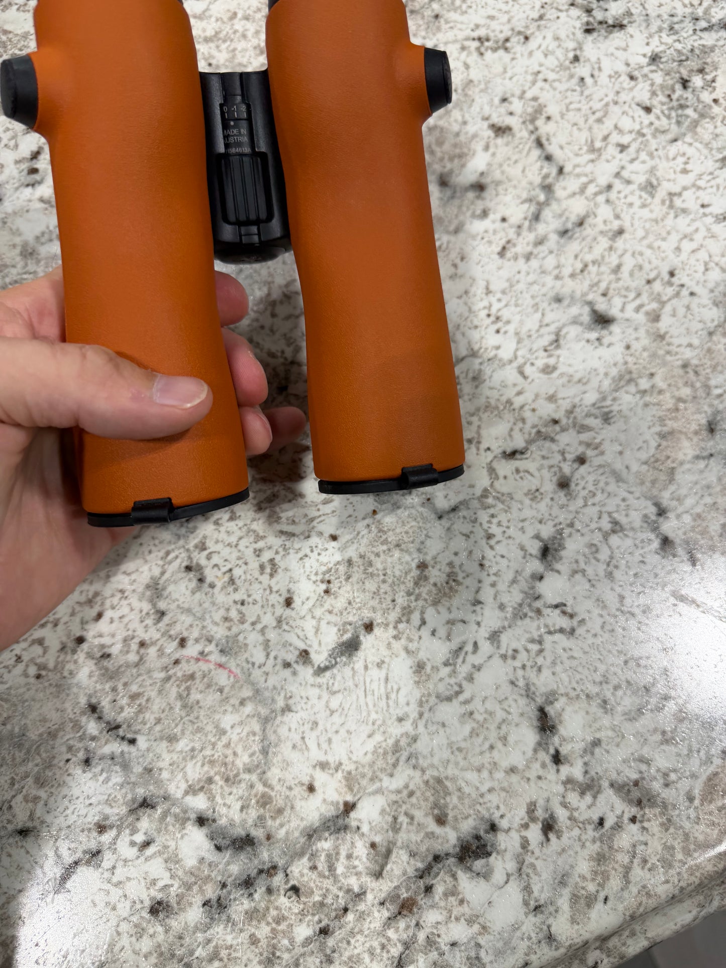 Lightly Used Orange NL Pure 10x42 Binos Waffle