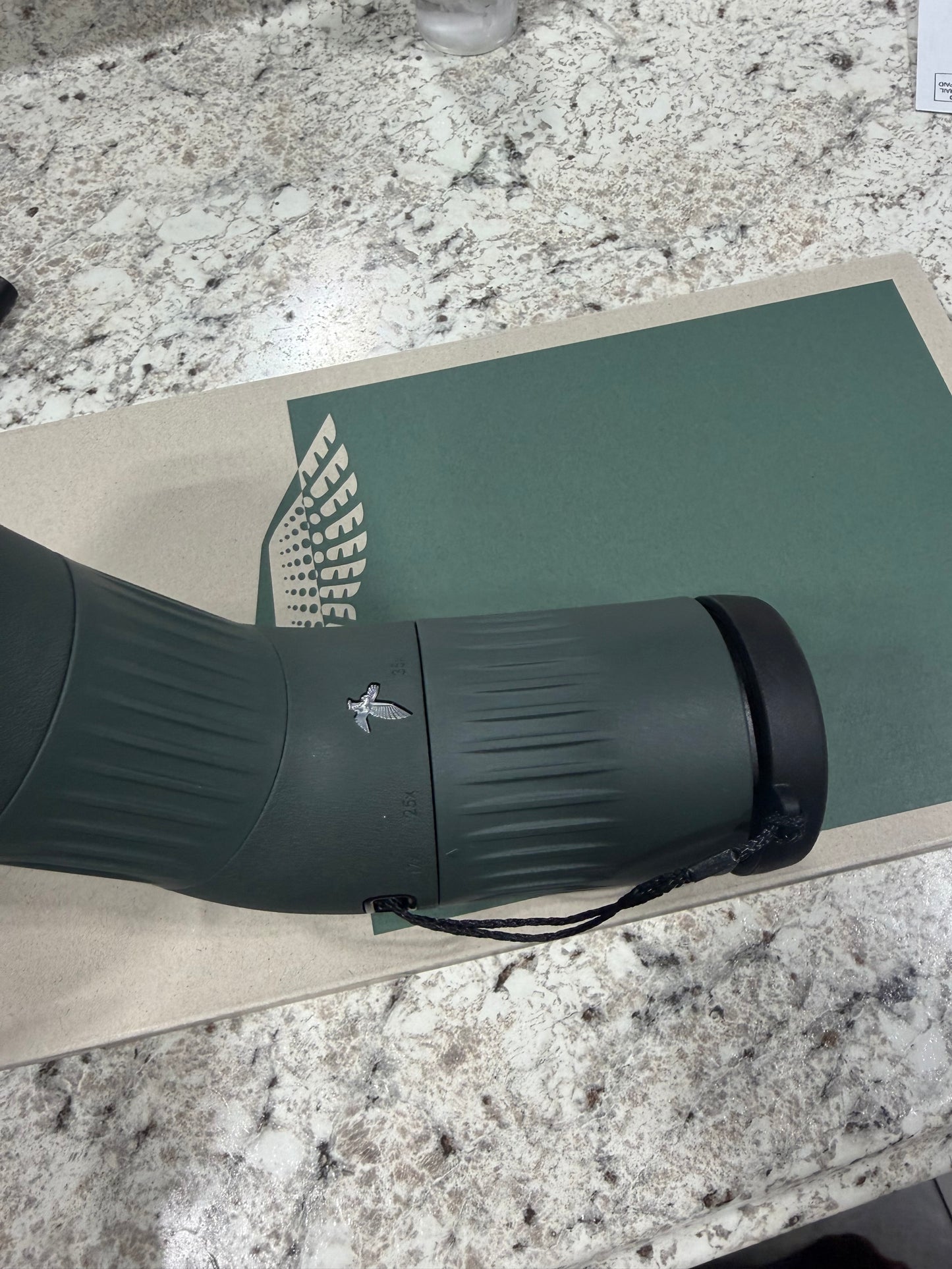 Green Swarovski ATC 17-40x56 Used Spotter Waffle