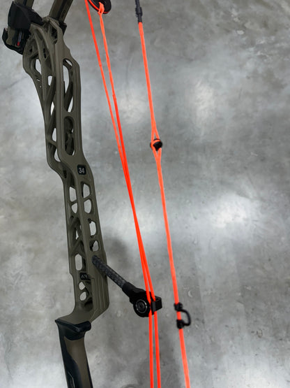 Used ARC 34- Ambush Green W/ Custom strings