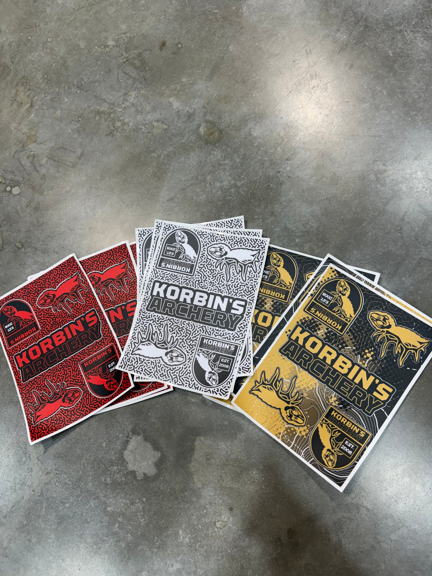 Korbins Sticker Sheets