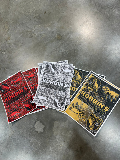 Korbins Sticker Sheets