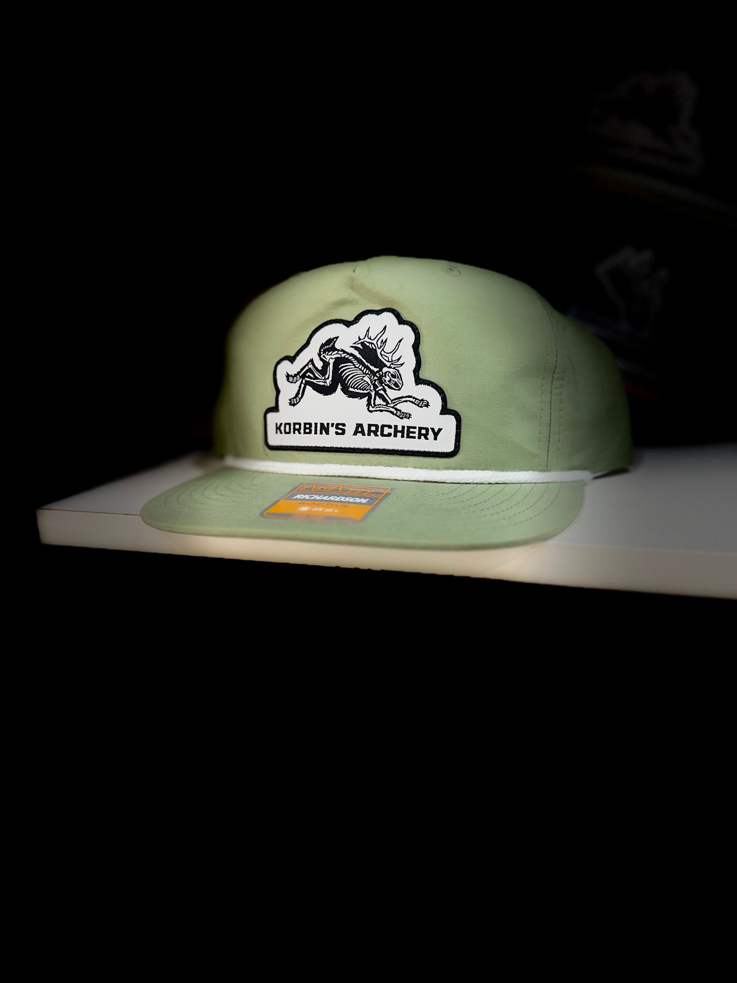 Korbins Archery Sage Green Jackaelk Hat