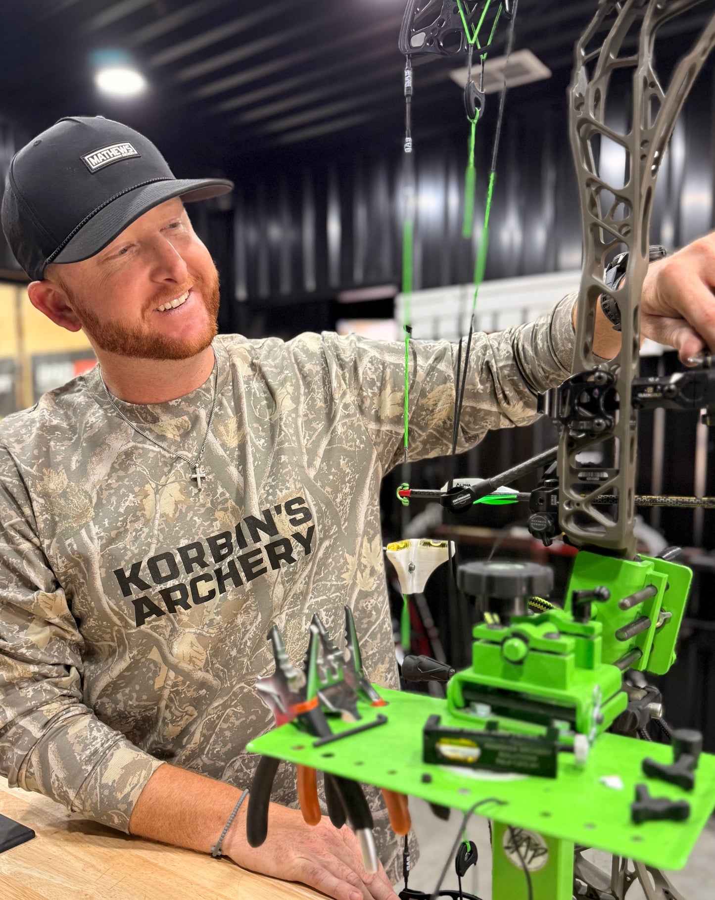 Korbin's Archery Vintage Camo Long Sleeve Shirt