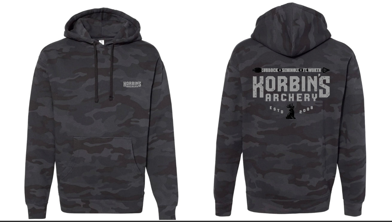Korbins Archery Camo Hoodie