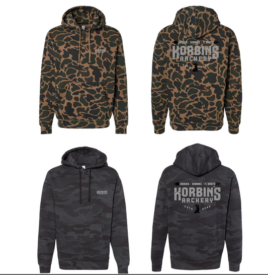 Korbins Archery Camo Hoodie