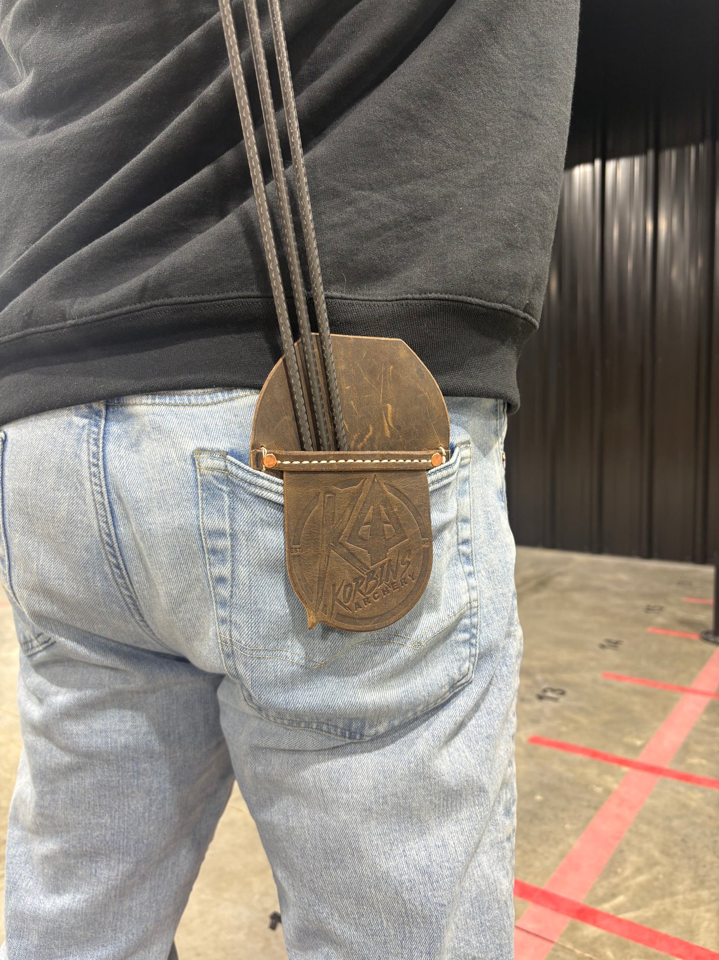 Korbin's Archery Leather Pocket Quiver