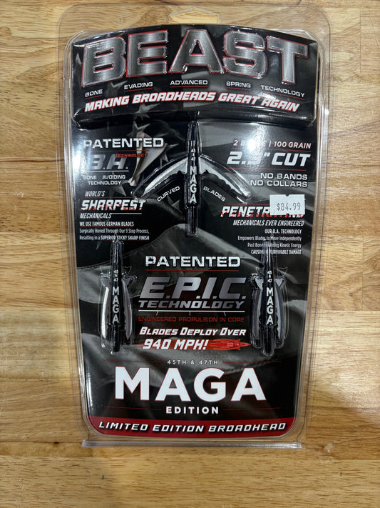 BEAST BROADHEADS - MAGA EDITION