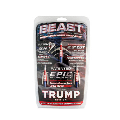 BEAST BROADHEADS - TRUMP EDITION